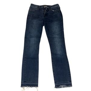 Abercrombie & Fitch Dark Blue Mid Rise, Super Skinny Jeans